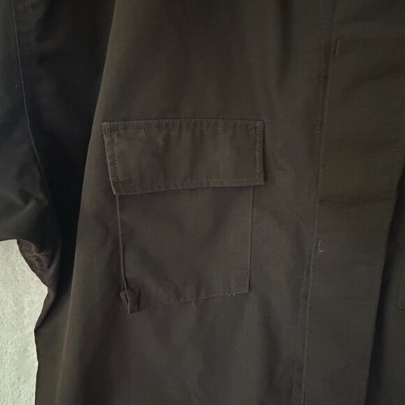 TRU-Spec Short Sleeve Brown Military Shirt Mens Size 4XL 66" Chest Poly/Cotton - Picture 2 of 16
